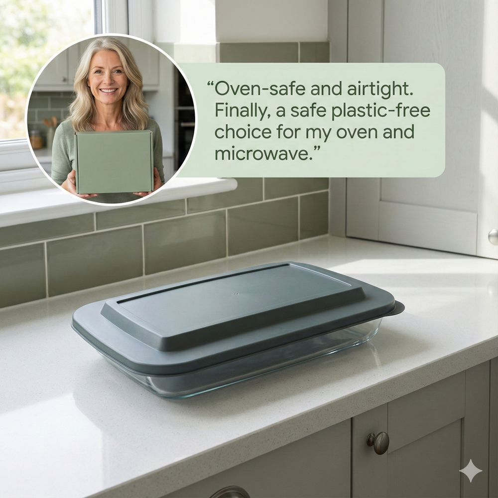 Vios Borosilicate Glass Food Container | Keep Food Fresh