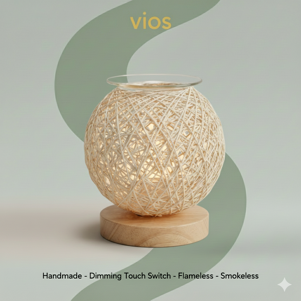 vios Electric Wax Warmer Nightlight | Fresh Home Ambiance