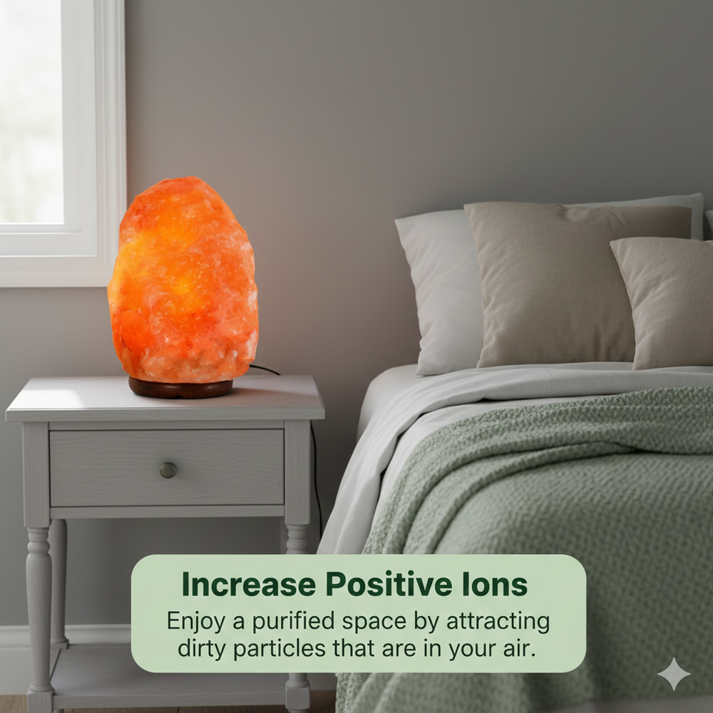 vios Himalayan Crystal Salt Lamp | Natural Air Purifier
