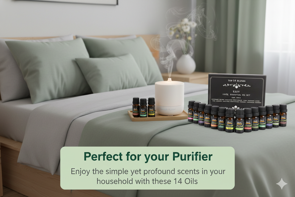 vios Essential Oil Diffuser 14 Oils | Stress Relief Calm