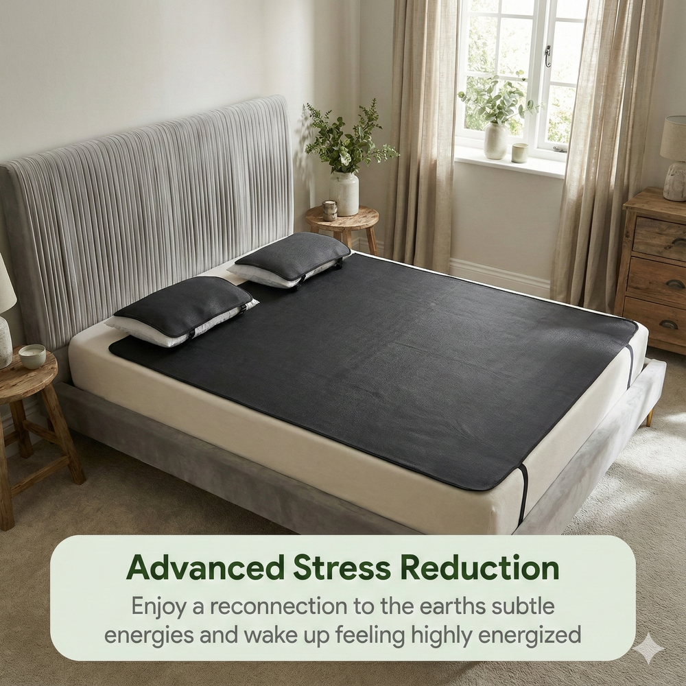 vios Leather Earthing Mat | Natural Sleep Aid