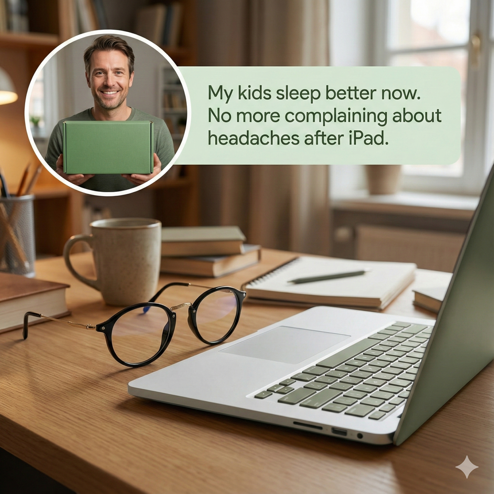 vios Blue Light Computer Glasses | Eye Strain Relief