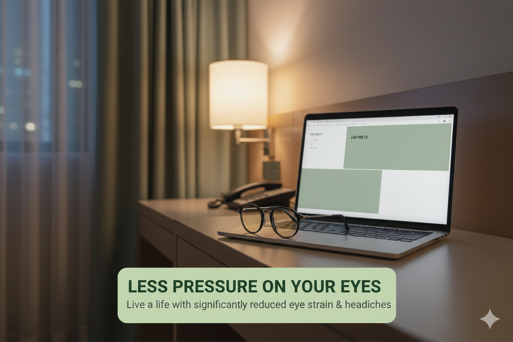 vios Blue Light Computer Glasses | Eye Strain Relief