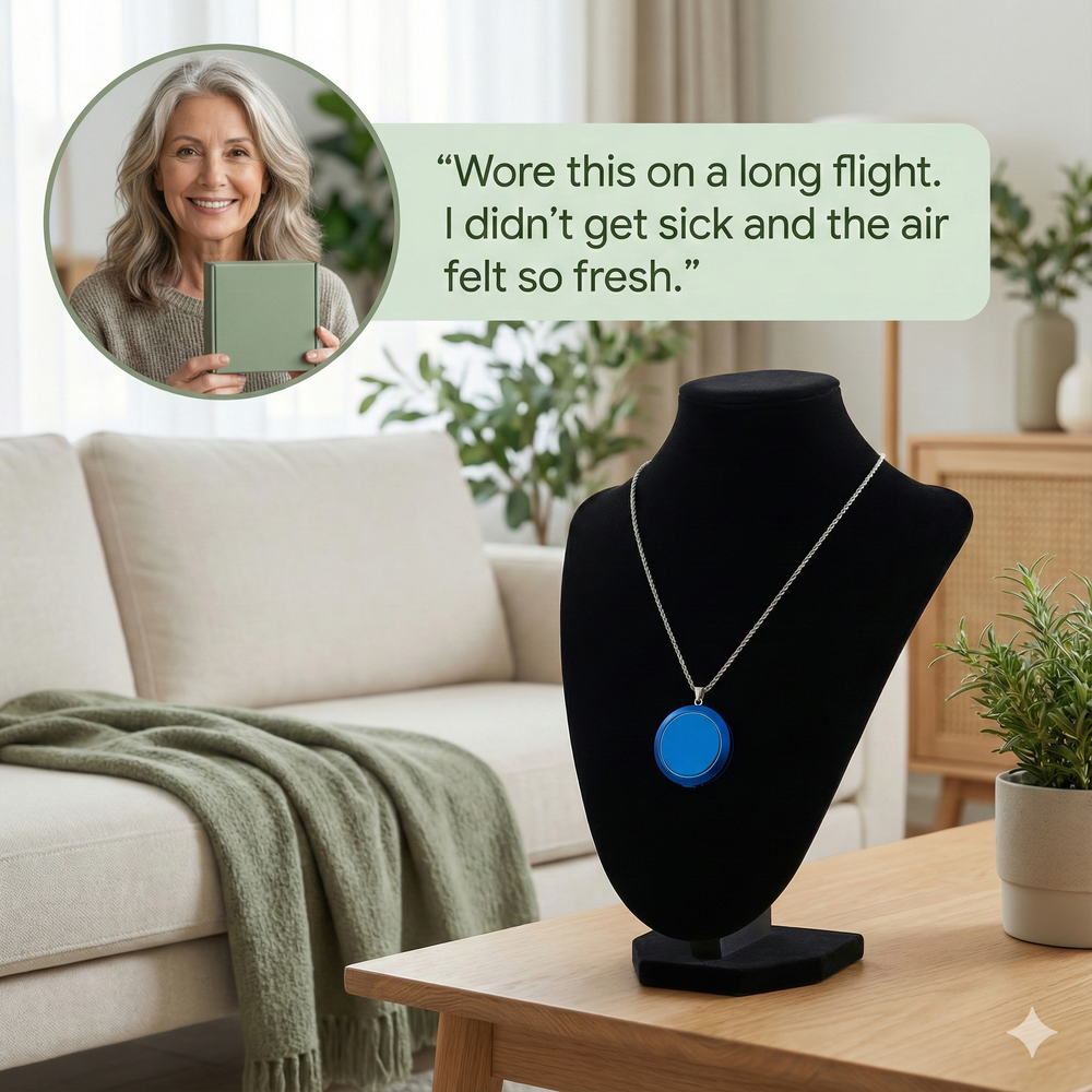 vios Wearable Negative Ion Air Purifier | Clean Air Anytime
