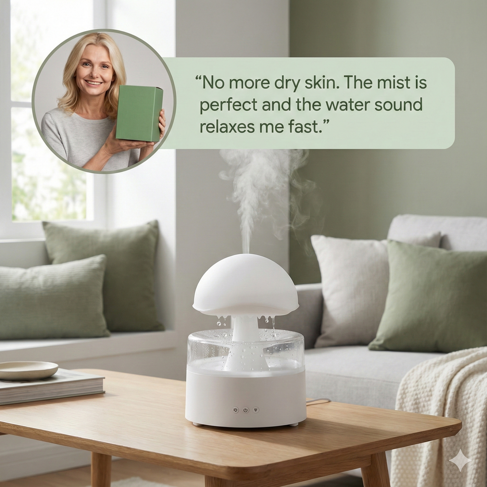 vios Rain Cloud Humidifier Diffuser | Optimal Air Comfort