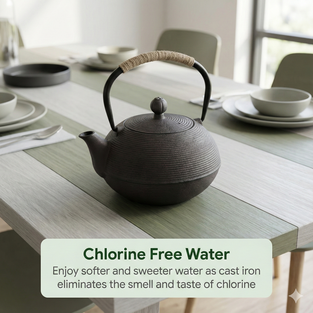 vios Cast Iron Kettle | Superior Heat Retention