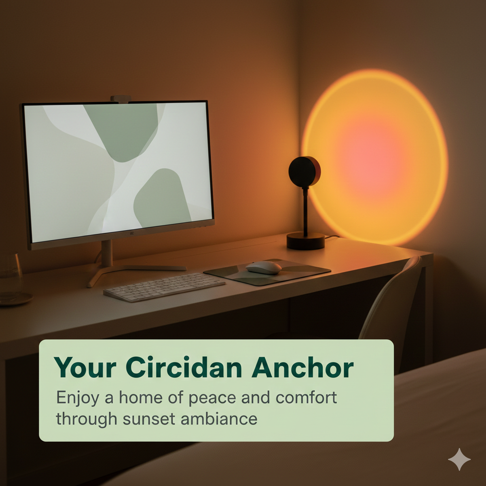 vios Sunset Lamp | Enhanced Home Glow