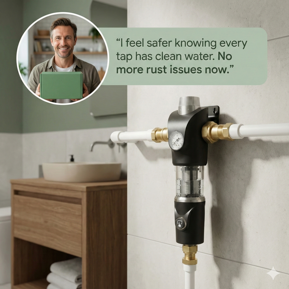 vios Whole House Backwash Copper Filter | Clean Water Assured