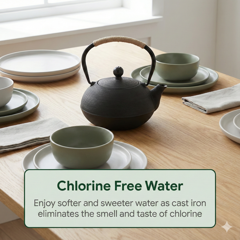 vios Cast Iron Kettle | Superior Heat Retention