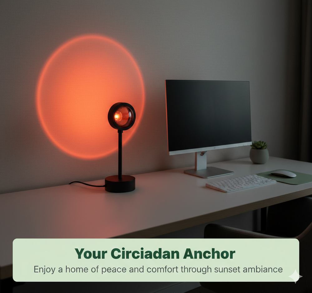 vios Sunset Lamp | Enhanced Home Glow