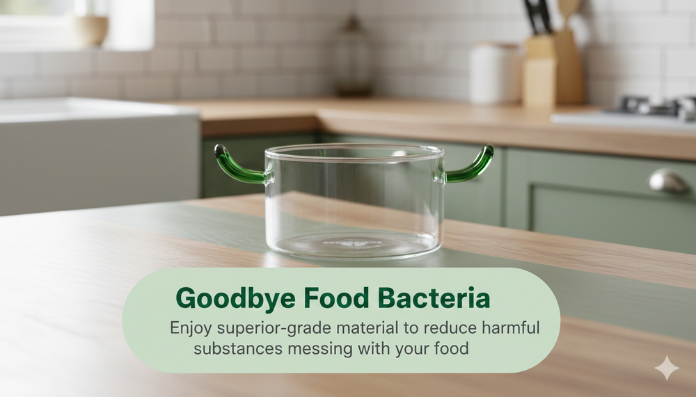 vios Borosilicate Glass Bowl | Healthy Everyday Use