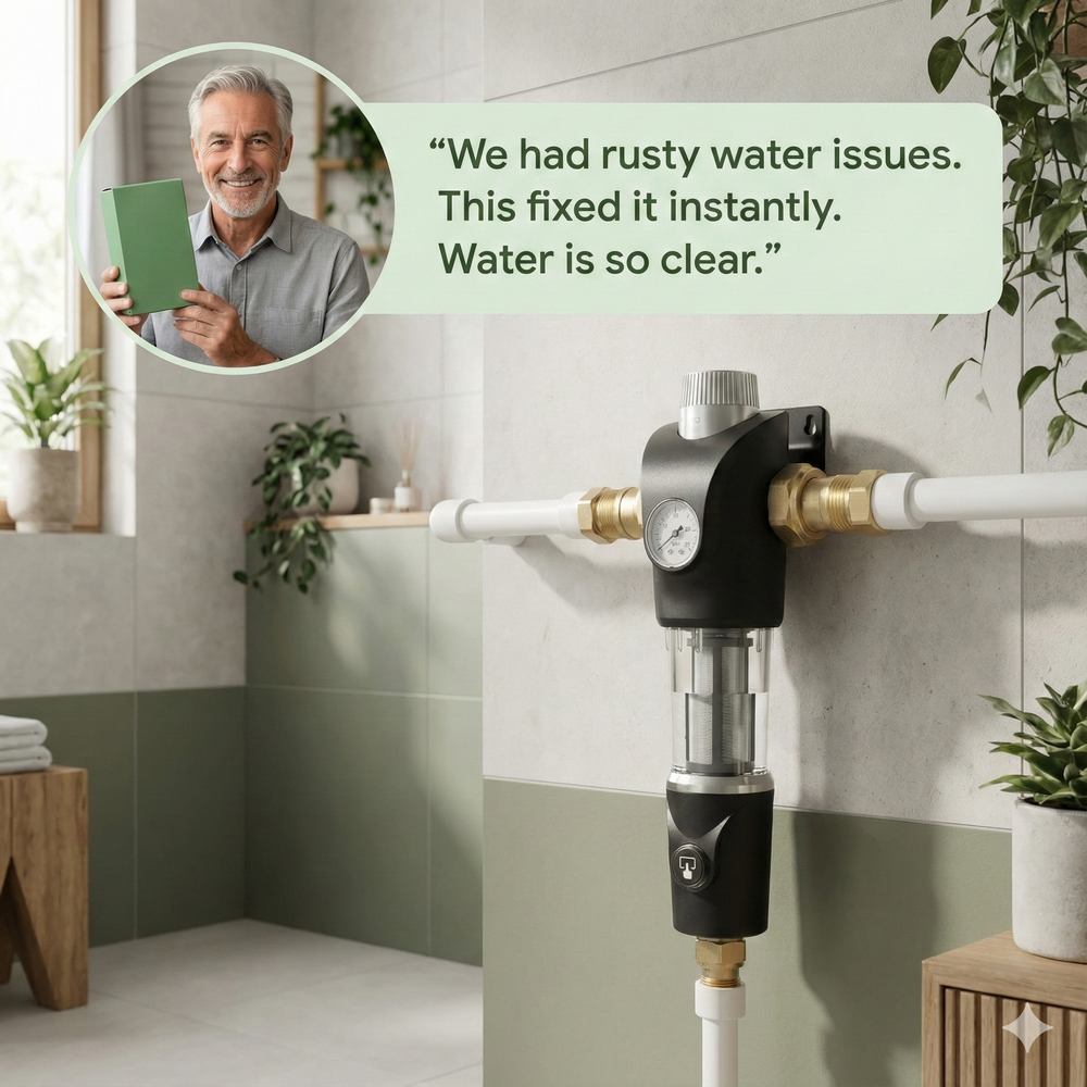 vios Whole House Backwash Copper Filter | Clean Water Assured