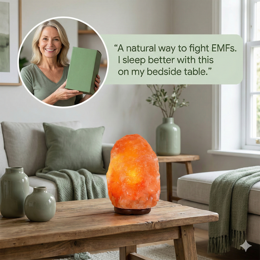vios Himalayan Crystal Salt Lamp | Natural Air Purifier