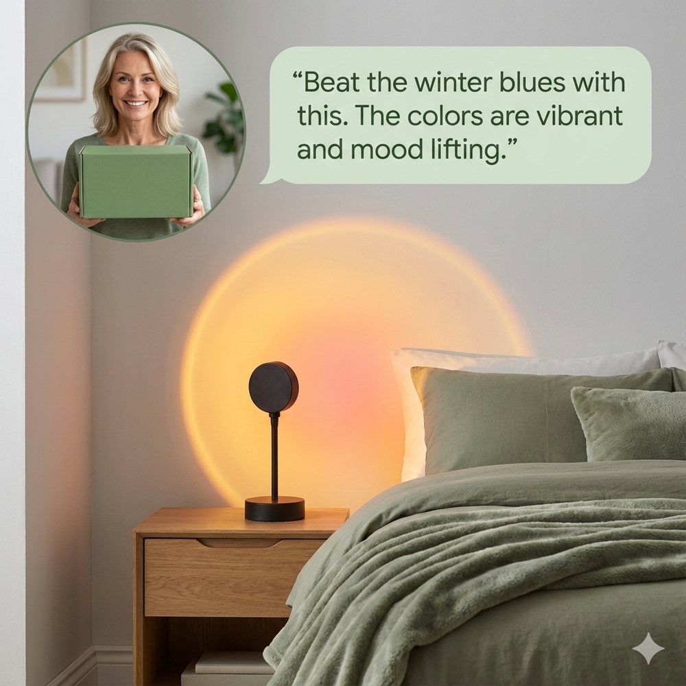 vios Sunset Lamp | Enhanced Home Glow
