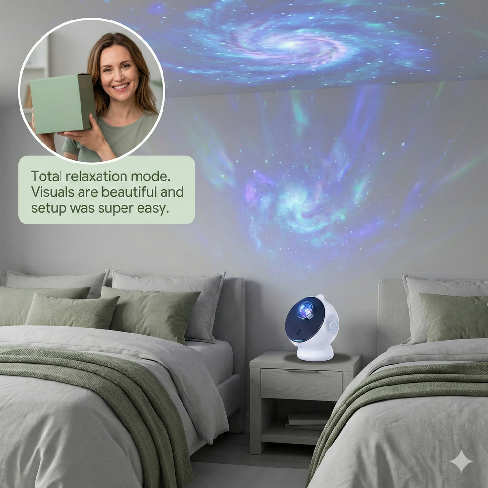 vios Star Light Projector | Instant Mood Boost