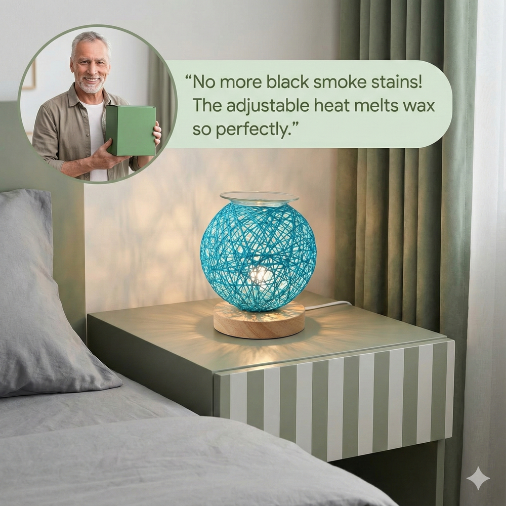 vios Electric Wax Warmer Nightlight | Fresh Home Ambiance