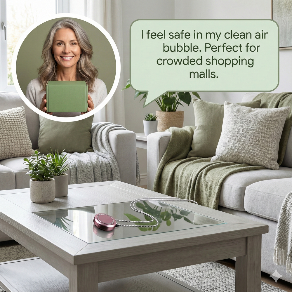 vios Wearable Negative Ion Air Purifier | Clean Air Anytime