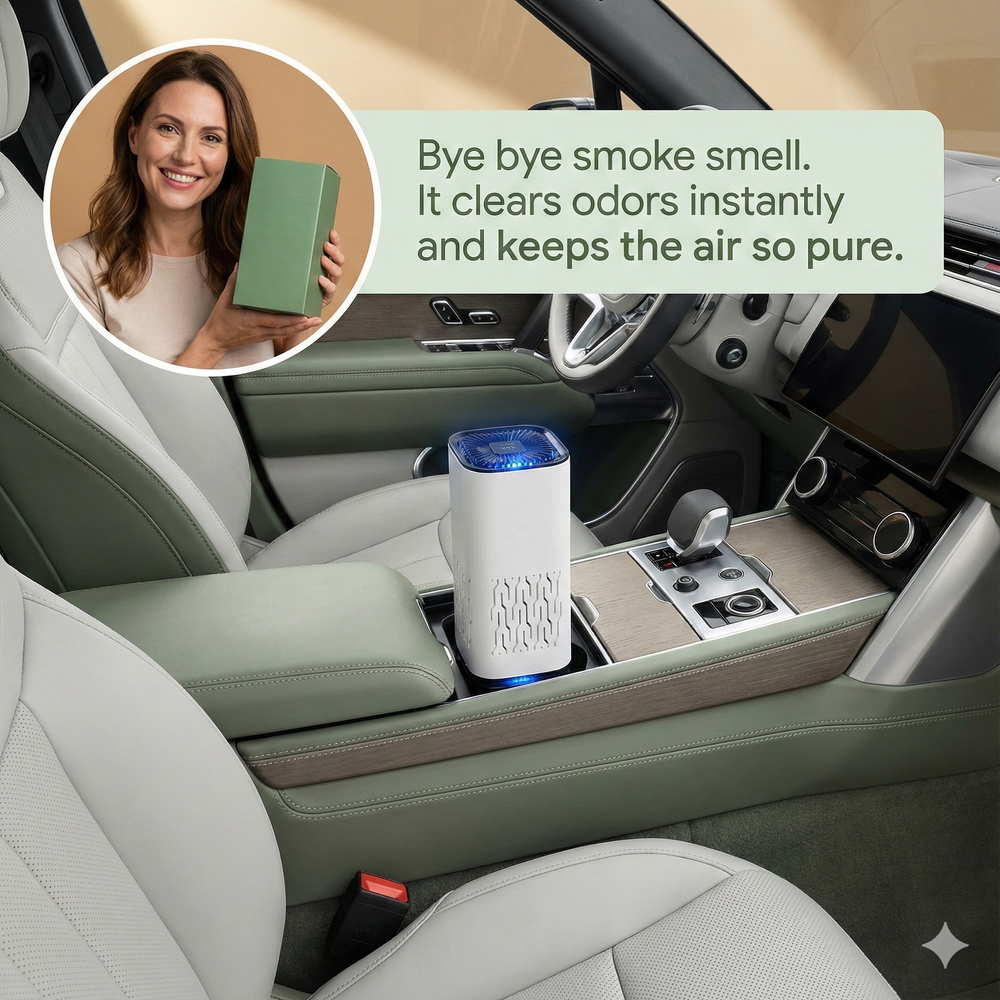 vios Portable Car Air Purifier | Clean Fresh Air