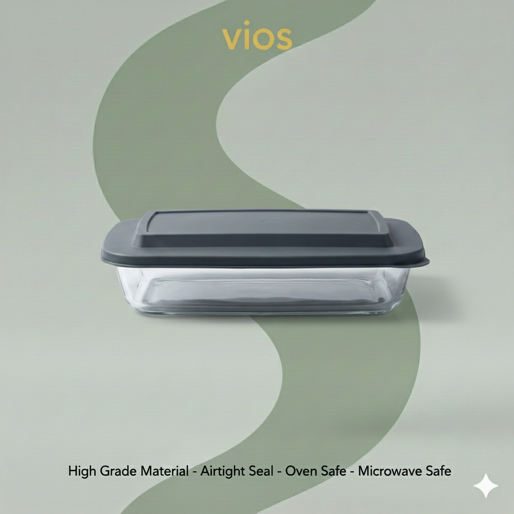 Vios Borosilicate Glass Food Container | Keep Food Fresh