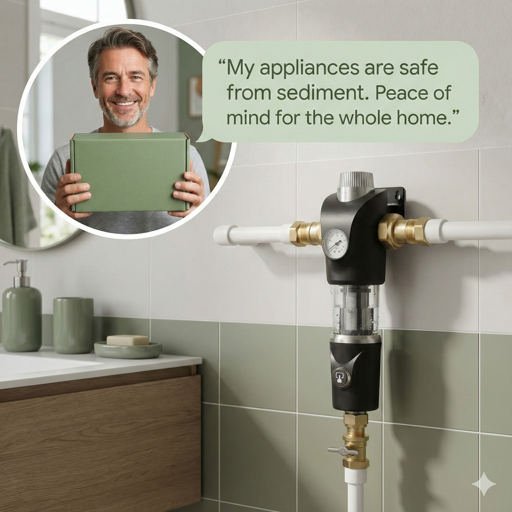 vios Whole House Backwash Copper Filter | Clean Water Assured