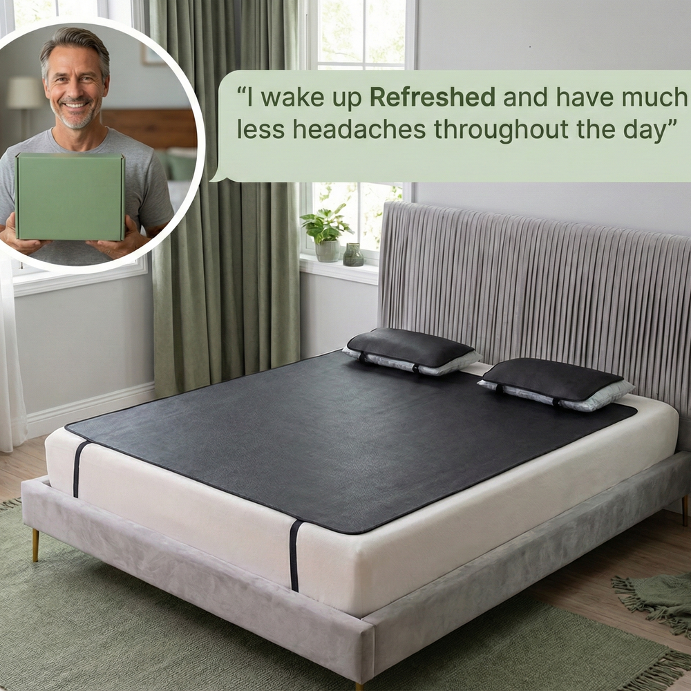 vios Leather Earthing Mat | Natural Sleep Aid