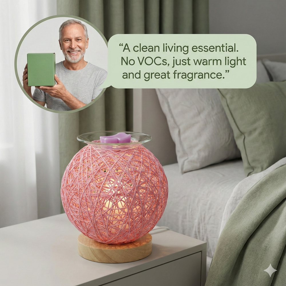 vios Electric Wax Warmer Nightlight | Fresh Home Ambiance