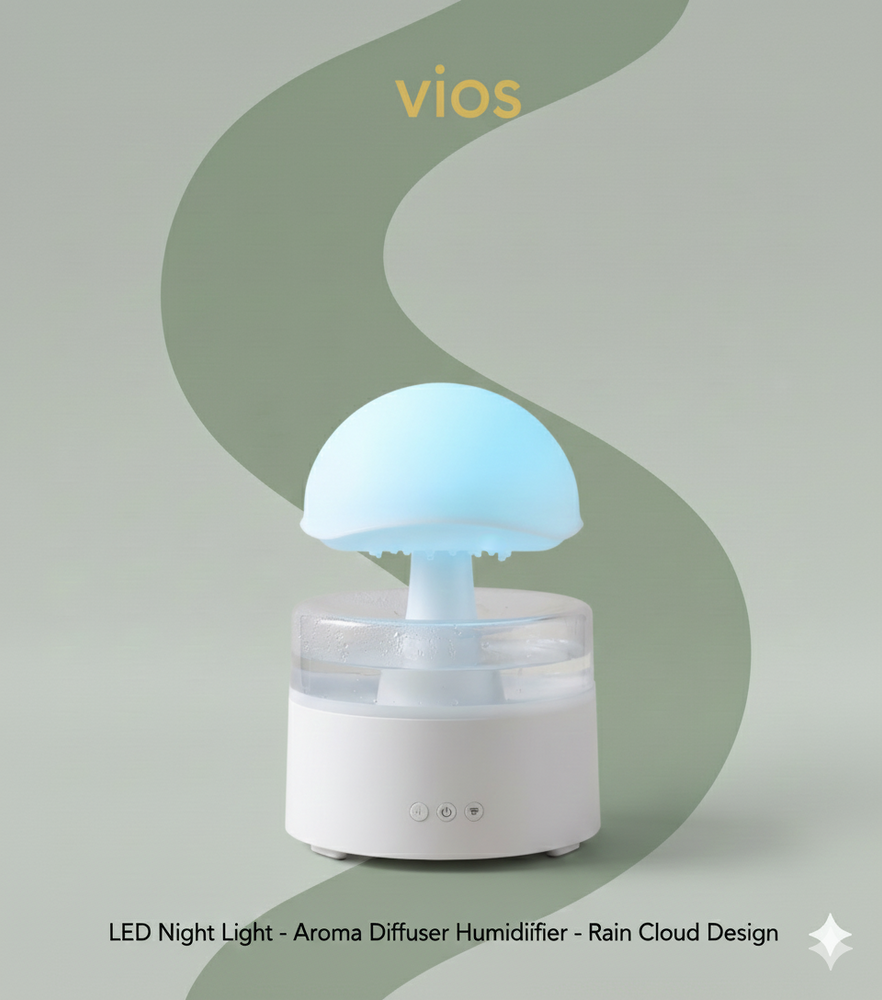 vios Rain Cloud Humidifier Diffuser | Optimal Air Comfort
