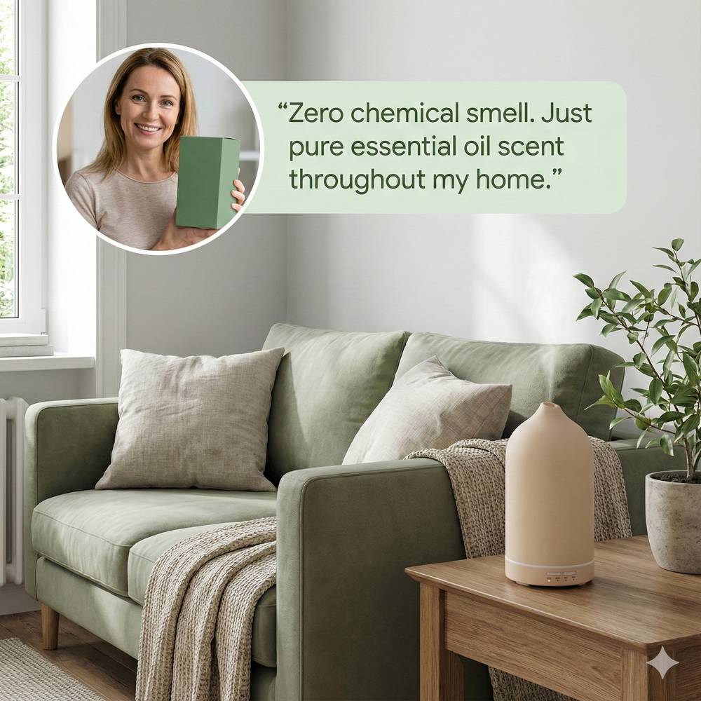 vios Ceramic Essential Oil Diffuser | Wellness Mood Boost