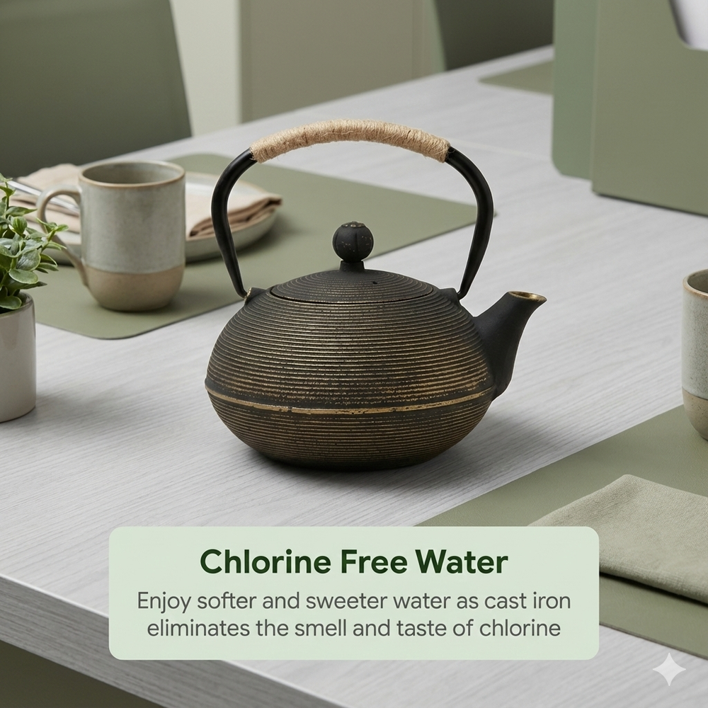 vios Cast Iron Kettle | Superior Heat Retention