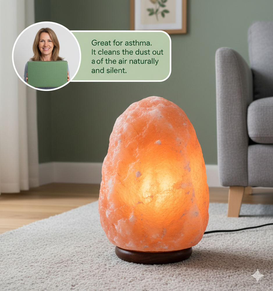 vios Himalayan Crystal Salt Lamp | Natural Air Purifier