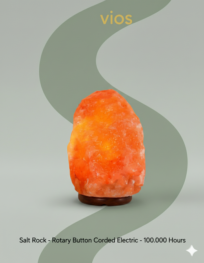 vios Himalayan Crystal Salt Lamp | Natural Air Purifier