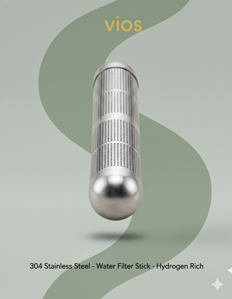 vios Stainless Steel Alkaline Water Stick | pH Balance Support