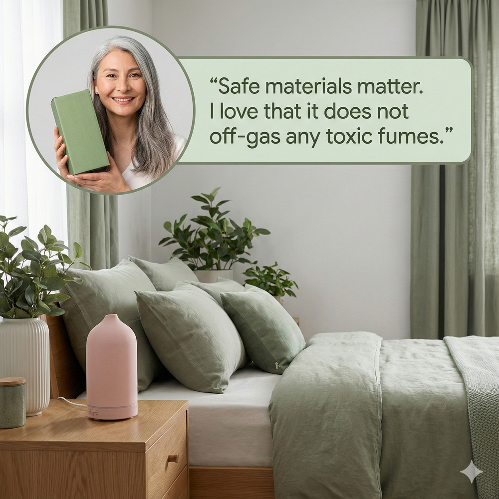 vios Ceramic Essential Oil Diffuser | Wellness Mood Boost