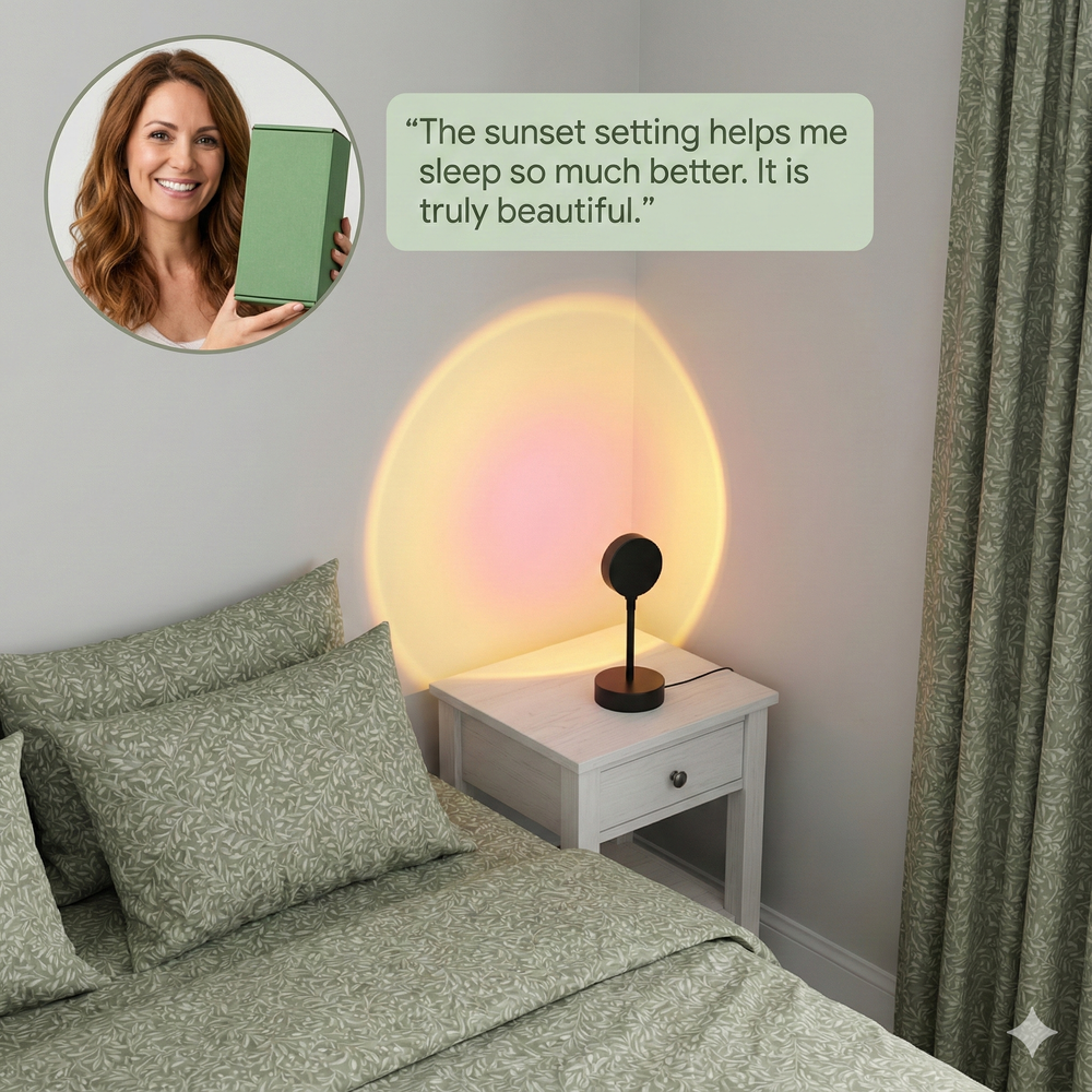 vios Sunset Lamp | Enhanced Home Glow