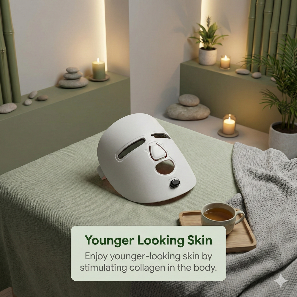 vios Red Light LED Face Mask | Anti-Aging System