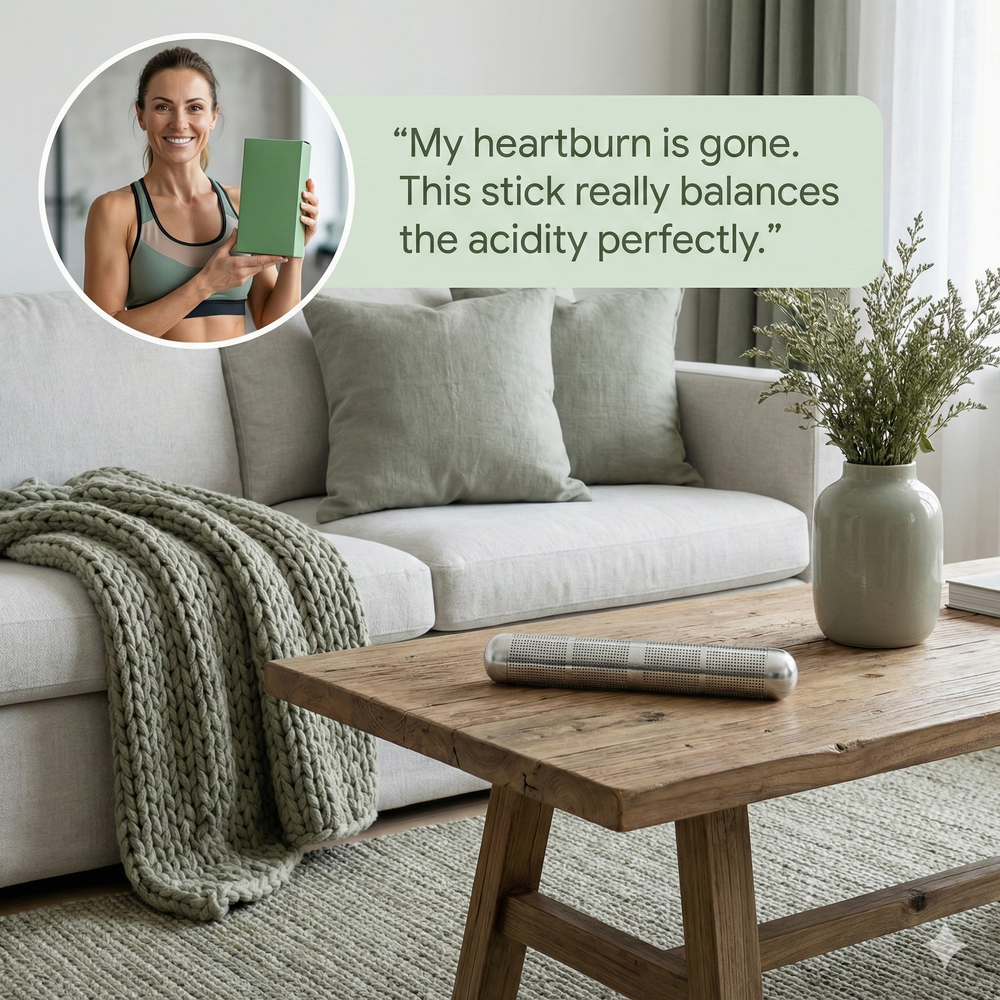 vios Stainless Steel Alkaline Water Stick | pH Balance Support