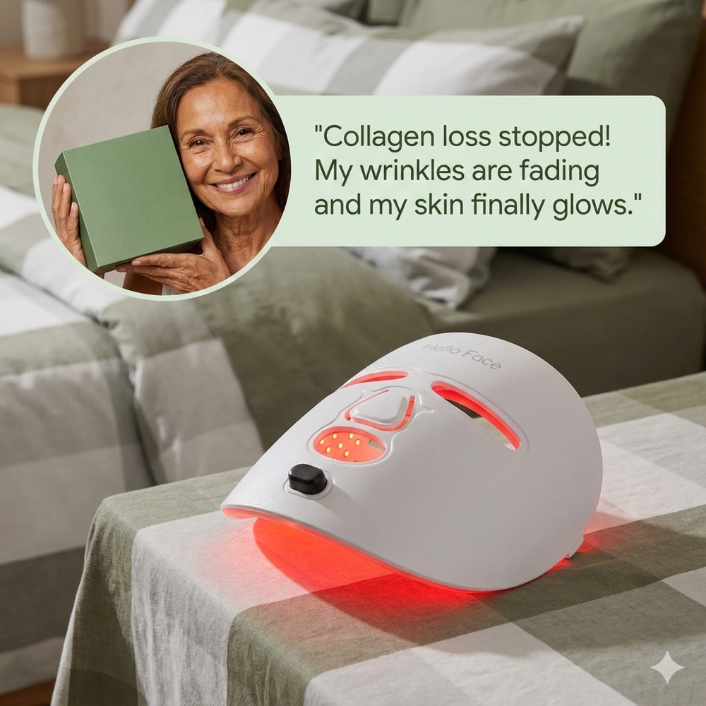 vios Red Light LED Face Mask | Anti-Aging System