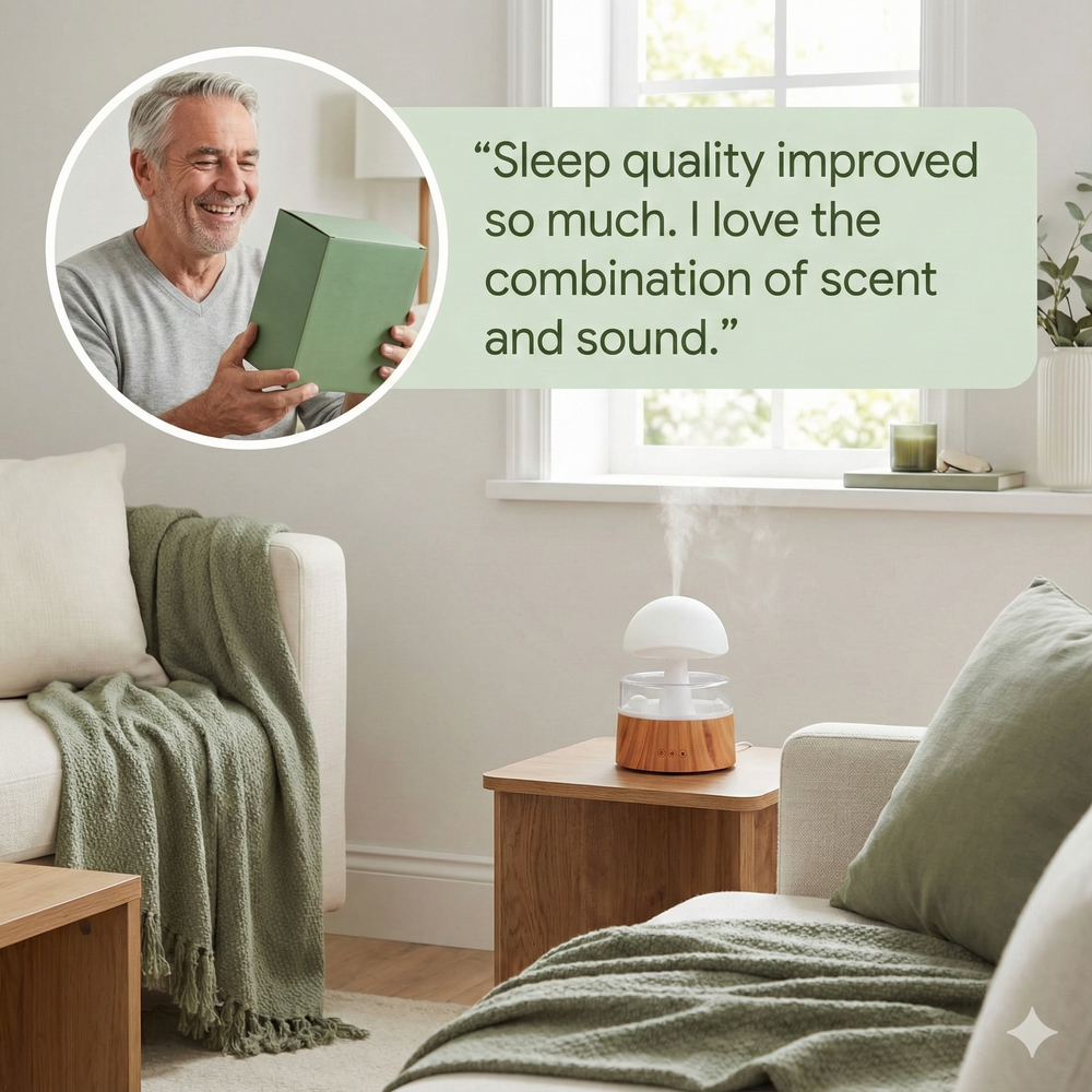 vios Rain Cloud Humidifier Diffuser | Optimal Air Comfort