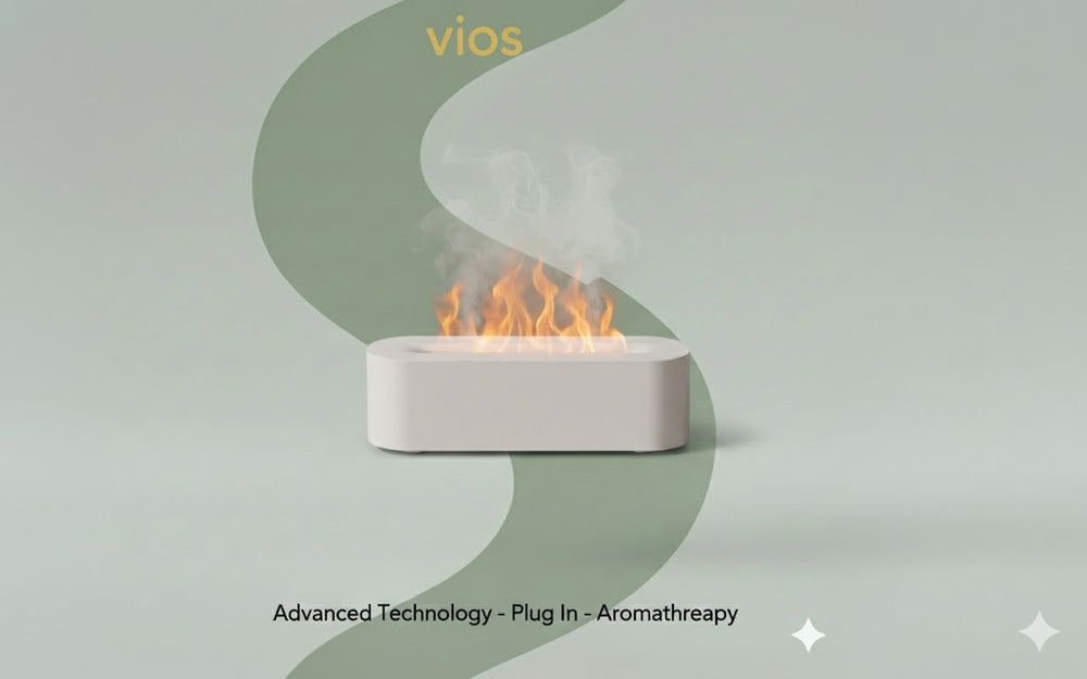 vios Flame Diffuser Humidifier | Enhanced Air Quality