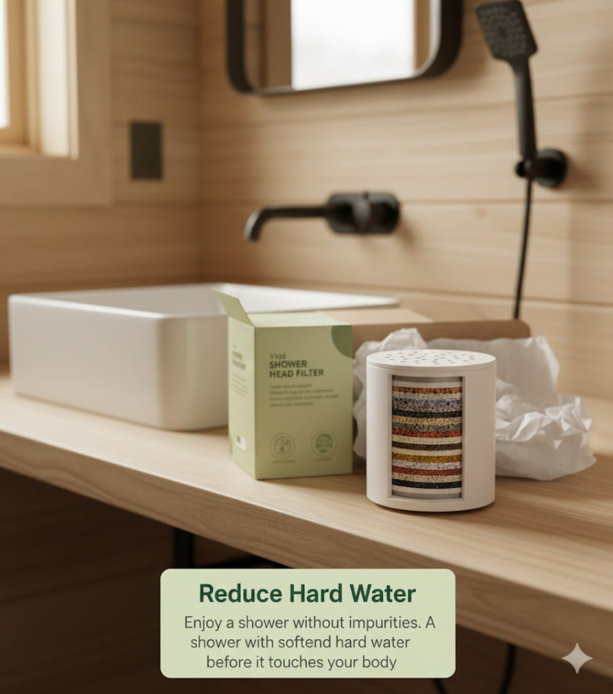 vios 15 Stage Shower Filter | Protects Skin Hair