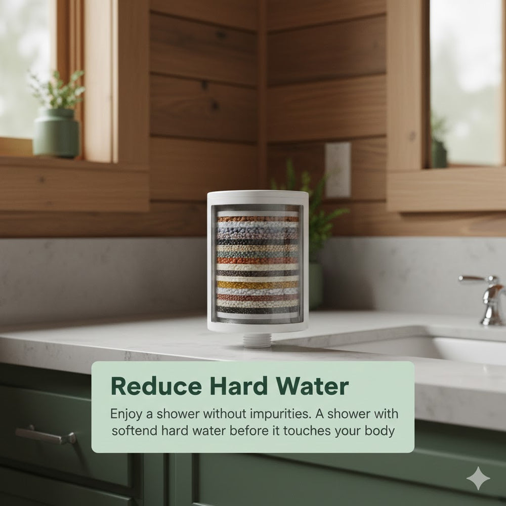 vios 15 Stage Shower Filter | Protects Skin Hair