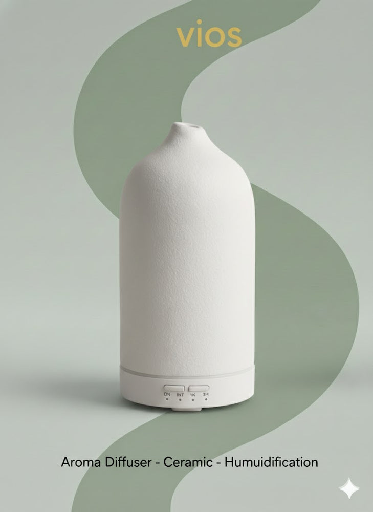 vios Ceramic Essential Oil Diffuser | Wellness Mood Boost
