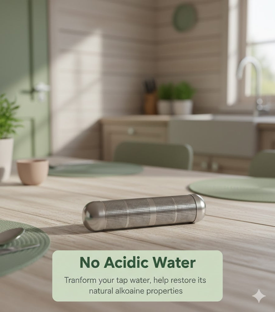 vios Stainless Steel Alkaline Water Stick | pH Balance Support