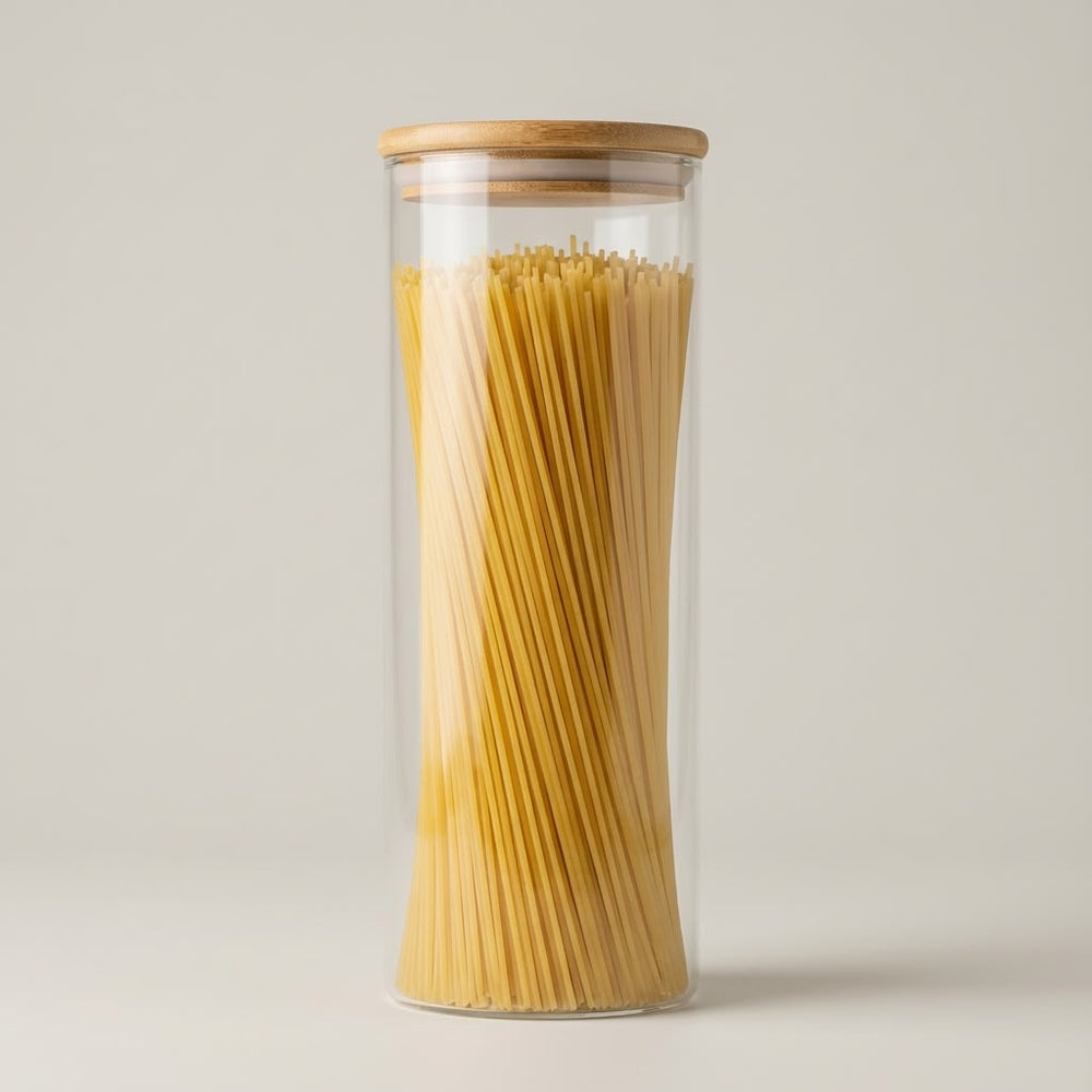 vios Airtight Borosilicate Glass Storage Jar | Preserves Food Quality