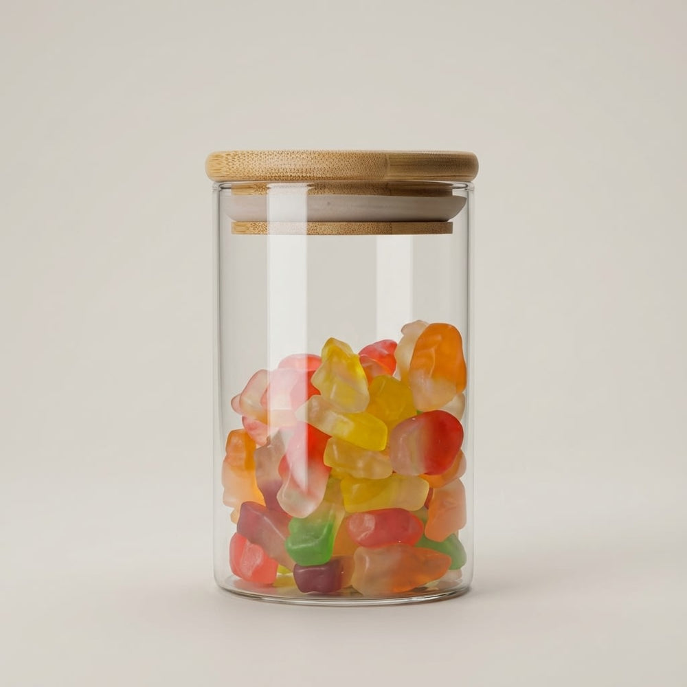 vios Airtight Borosilicate Glass Storage Jar | Preserves Food Quality