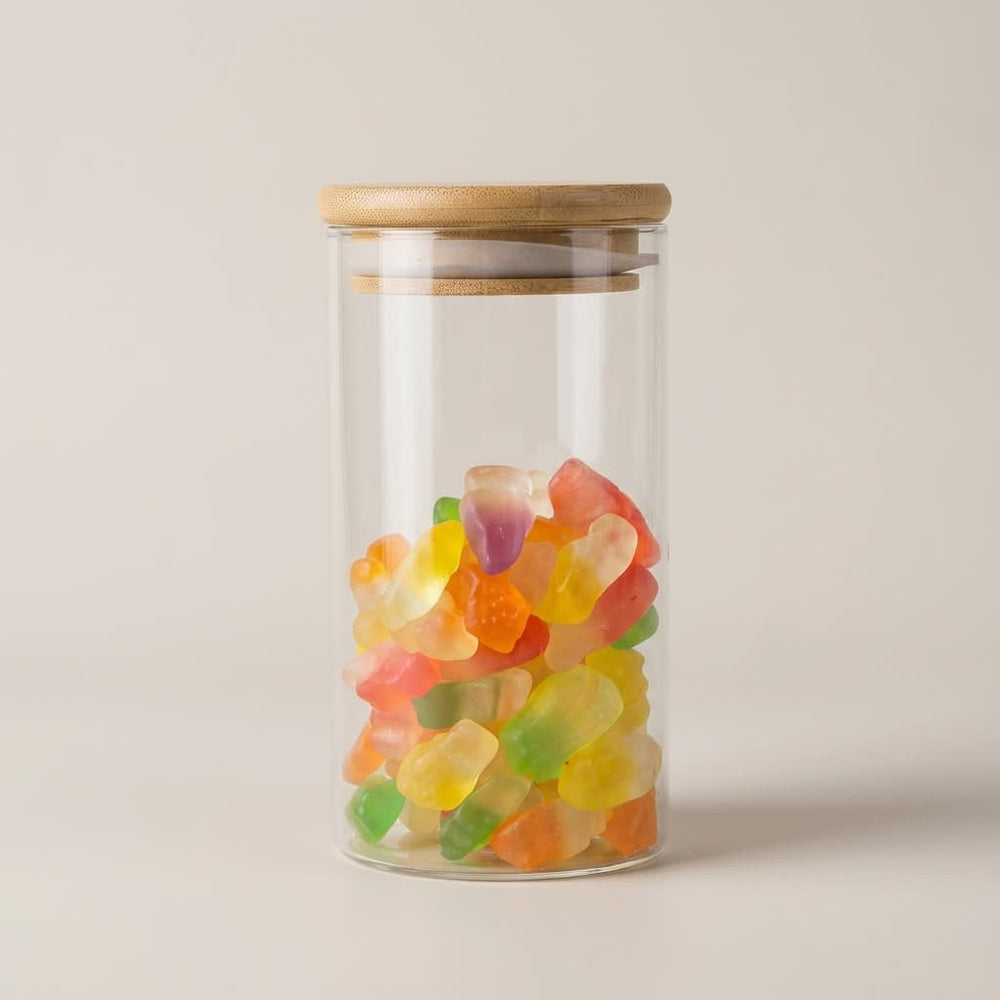 vios Airtight Borosilicate Glass Storage Jar | Preserves Food Quality