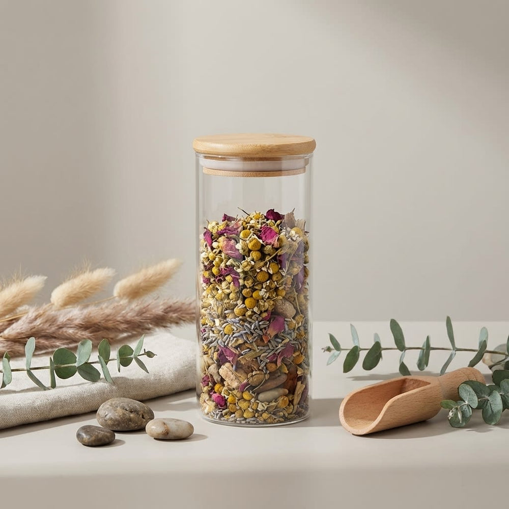 vios Airtight Borosilicate Glass Storage Jar | Preserves Food Quality