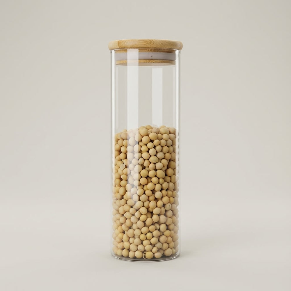 vios Airtight Borosilicate Glass Storage Jar | Preserves Food Quality