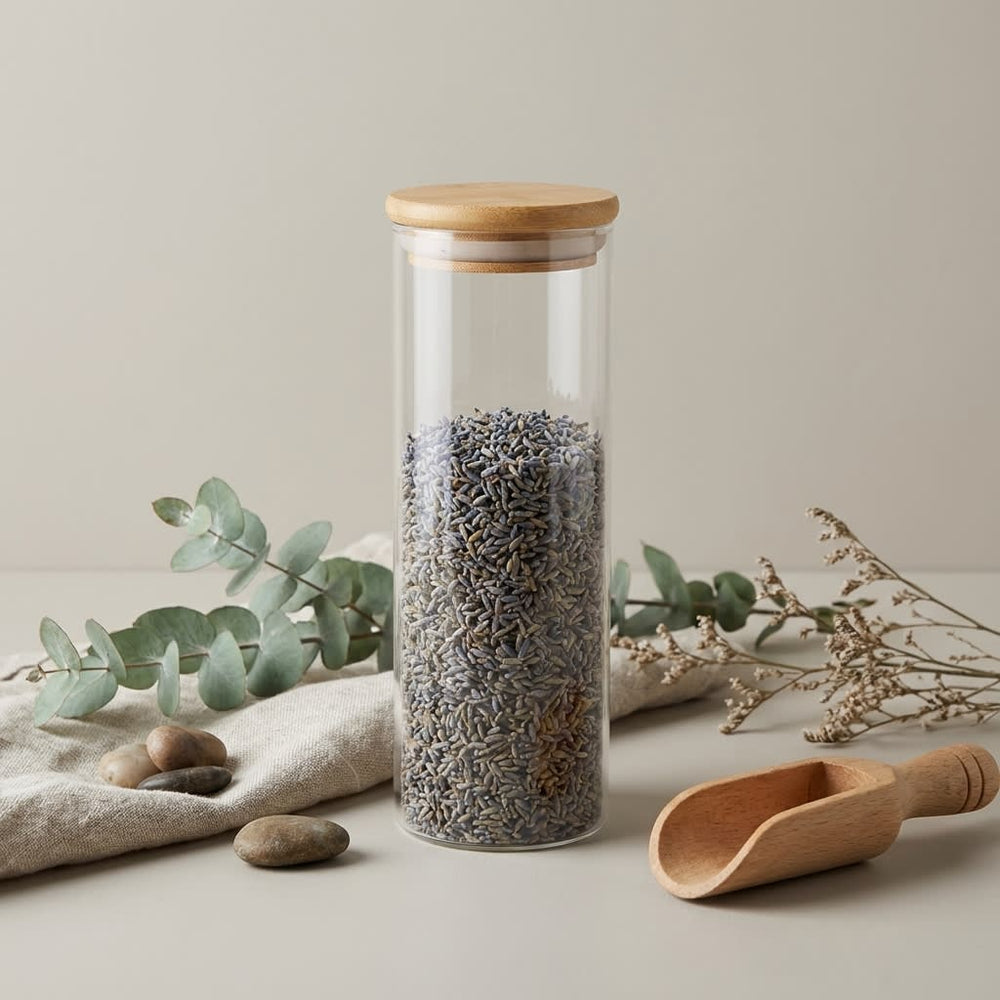 vios Airtight Borosilicate Glass Storage Jar | Preserves Food Quality