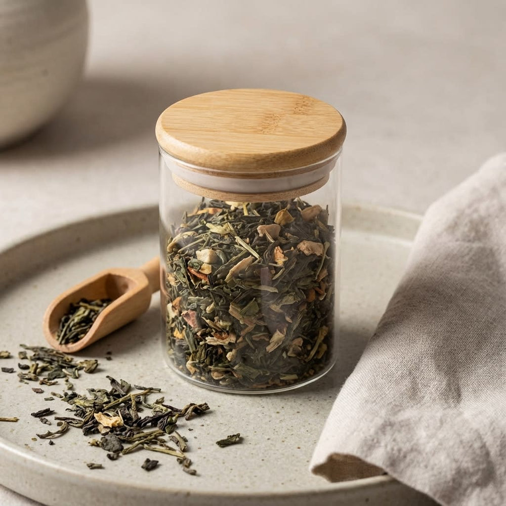 vios Airtight Borosilicate Glass Storage Jar | Preserves Food Quality